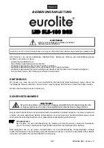 Предварительный просмотр 3 страницы EuroLite AKKU SLS-180 RGBA Spot User Manual