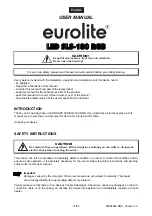 Предварительный просмотр 14 страницы EuroLite AKKU SLS-180 RGBA Spot User Manual