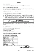 Preview for 19 page of EuroLite Alubar AB-46 User Manual