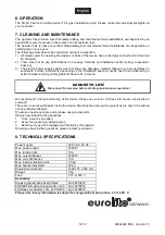 Предварительный просмотр 12 страницы EuroLite Alubar TB-616X User Manual