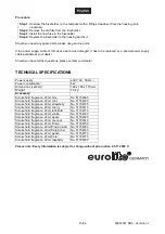 Предварительный просмотр 13 страницы EuroLite AW-511 User Manual