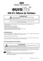 Предварительный просмотр 20 страницы EuroLite AW-511 User Manual