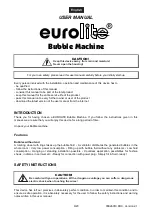 Предварительный просмотр 9 страницы EuroLite B-90 User Manual