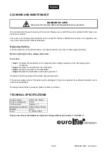 Предварительный просмотр 13 страницы EuroLite B-90 User Manual