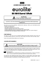 Preview for 3 page of EuroLite BE-200 User Manual