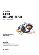 Предварительный просмотр 1 страницы EuroLite BL-20 G50 User Manual