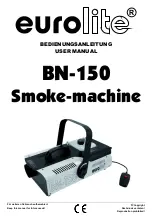 Preview for 1 page of EuroLite BN-150 User Manual