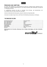 Предварительный просмотр 6 страницы EuroLite Board 10-ST User Manual