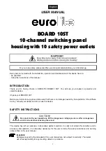 Предварительный просмотр 7 страницы EuroLite Board 10-ST User Manual