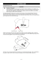 Предварительный просмотр 6 страницы EuroLite BW-100 User Manual