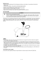 Предварительный просмотр 14 страницы EuroLite BW-100 User Manual