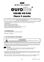 Предварительный просмотр 21 страницы EuroLite CHASER 405 User Manual