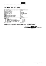 Предварительный просмотр 24 страницы EuroLite CLS-82 User Manual