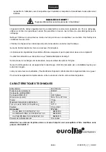 Предварительный просмотр 34 страницы EuroLite CLS-82 User Manual