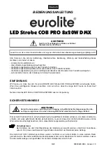 Preview for 3 page of EuroLite COB PRO User Manual