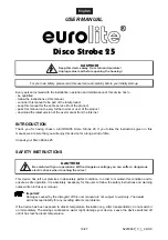 Preview for 10 page of EuroLite Disco Strobe 25 User Manual