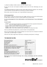 Preview for 11 page of EuroLite DMF-5 DUO User Manual