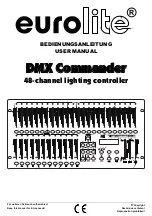 Предварительный просмотр 1 страницы EuroLite DMX Commander 24/48 User Manual