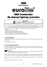 Предварительный просмотр 12 страницы EuroLite DMX Commander 24/48 User Manual