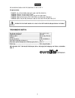 Предварительный просмотр 9 страницы EuroLite DMX-GIGASTROBE User Manual