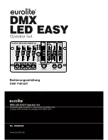 EuroLite DMX LED EASY Operator 4x4 User Manual preview