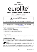 Preview for 30 page of EuroLite DMX Scan Control 192 MK2 User Manual