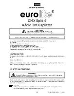 Предварительный просмотр 7 страницы EuroLite DMX Split 4 User Manual