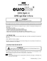 Предварительный просмотр 11 страницы EuroLite DMX Split 4 User Manual