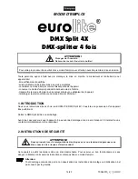 Предварительный просмотр 14 страницы EuroLite DMX Split 4T User Manual