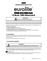 Preview for 4 page of EuroLite DPMX-1216 DMX Series User Manual