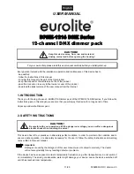 Preview for 17 page of EuroLite DPMX-1216 DMX Series User Manual