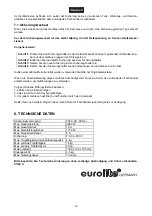 Preview for 12 page of EuroLite DTB-405 User Manual