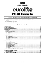 Preview for 13 page of EuroLite DTB-405 User Manual