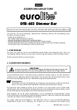 Предварительный просмотр 3 страницы EuroLite DTB-603 User Manual