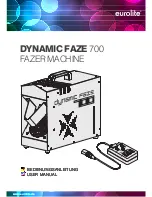 EuroLite Dynamic Faze 700 User Manual preview