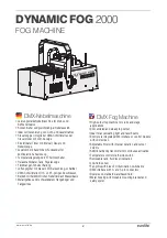 Предварительный просмотр 2 страницы EuroLite DYNAMIC FOG 2000 User Manual