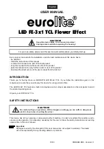 Preview for 10 page of EuroLite FE-3x1 TCL User Manual