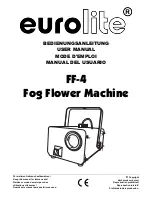 Предварительный просмотр 1 страницы EuroLite FF-4 User Manual