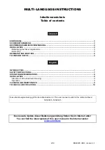 Предварительный просмотр 2 страницы EuroLite FIB-150 User Manual