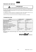 Preview for 9 page of EuroLite FIB-207 User Manual