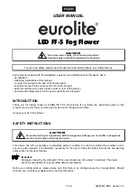 Предварительный просмотр 11 страницы EuroLite Fog Flower LED FF-5 User Manual