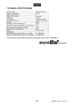 Предварительный просмотр 28 страницы EuroLite Follow Spot SL-575C User Manual