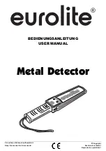 Preview for 1 page of EuroLite FWS-300 User Manual