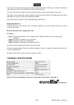 Предварительный просмотр 20 страницы EuroLite GKF-250 User Manual