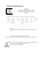 Preview for 5 page of EuroLite HL-BSW380 User Manual