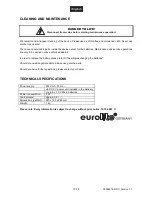 Preview for 10 page of EuroLite Junior Bubble Machine User Manual