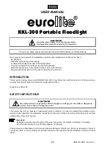 Предварительный просмотр 8 страницы EuroLite KKL-300 User Manual