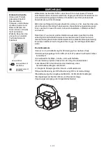 Предварительный просмотр 4 страницы EuroLite LAS-15 SHORTY DOT RG User Manual