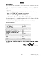 Предварительный просмотр 13 страницы EuroLite LED B-17 RGBAW DMX User Manual