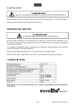 Preview for 6 page of EuroLite LED Ball Spot User Manual